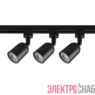 Светильник светодиодный трековый ULB-Q292 8W/4200K/K BLACK SET31 8Вт 4200К 1800лм набор 3 предмета на шинопроводе 1м с коннектором корпус черн. Volpe UL-00006780