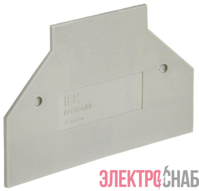 Разделитель малый ARMAFIX для CTS 6/10кв.мм сер. IEK YCT10-00-K03-006-PP