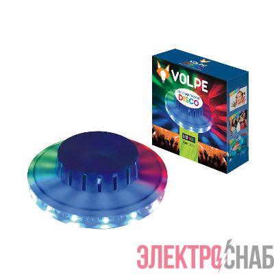 Светильник-проектор светодиодный ULI-Q304 2.5W/RGB WHITE DISCO разноцвет. Volpe UL-00000299