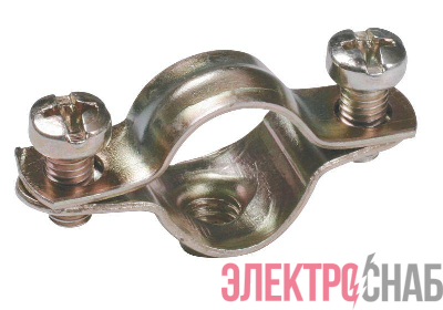 Хомут стальной 19-20 для жестких труб (уп.100шт) IEK CMA12-19-100