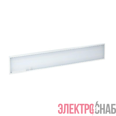 Светильник светодиодный ДВО 4114-L 36Вт 6500К 1195х180х19 опал EKF LPL-4114-L-36-6500
