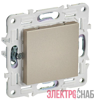Заглушка с суппортом SKANDY SK-C01Sh шампань IEK SK-PL10-K37