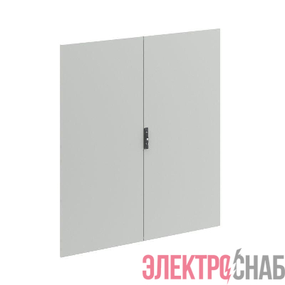 Дверь сплошная двухстворчатая для шкафов CQE N 2000х1600мм DKC R5NCPE20160