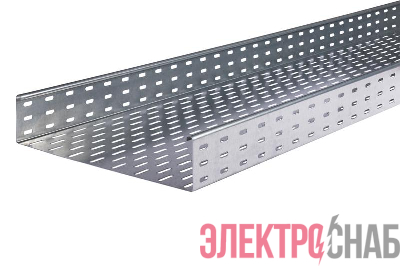 Лоток листовой перфорированный 85х400 L3000 сталь 0.9мм LKS 840 FT RU гор. оцинк OBO 6837594