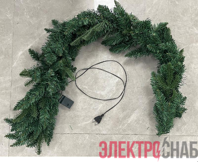 Гирлянда светодиодная "Еловый шлейф" 93 673 NGF-D023-01 1.8м 20LED WW IP20 BL Navigator 93673