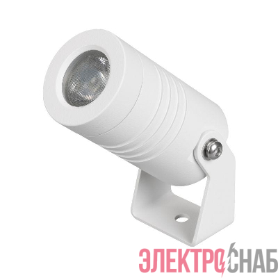 Светильник светодиодный KT-RAY-COLOR-R42-6W RGB WH 25deg 12В IP67 6Вт метал. Arlight 053629