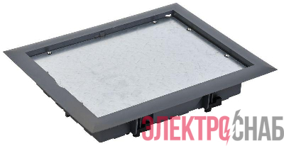 Лючок напольный ONFLOOR закрытый (глухая крышка) PRIMER IEK PM-LN10-00-K03