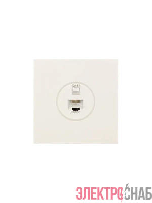 Розетка компьютерная 1-мест. СП ZIMA IP20 слон. кость LEZARD 704-9088-140