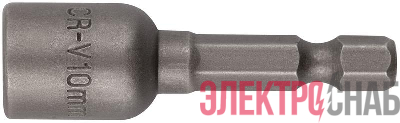Насадка для шурупов и болтов с 6-гр.головкой Профи d10мм L48мм FIT 57940