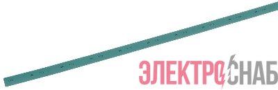 Трубка термоусадочная ТТУ нг-LS 22/11 зел. 1м IEK UDRS-D22-1-K06