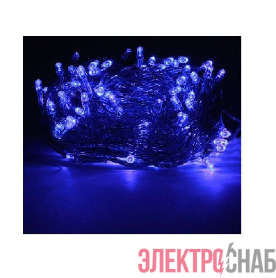 Гирлянда "Нить" 120 LED уличная 12м соед. до 10 шт. син. SHLights 4690601041968