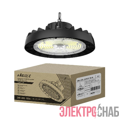 Светильник светодиодный UHB-LEVEL 240PA3C-SB-BL 100-277В 240/200/150Вт IP66 175лм/Вт 3CCT складской 5лет NEOX 4690612061214