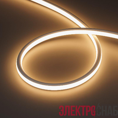 Лента светодиодная WAVE-TOP-A560-18x15mm 24В Warm 3000К 10Вт/м IP54 wire x1 вывод прямой герметичная (уп.5м) Arlight 051447