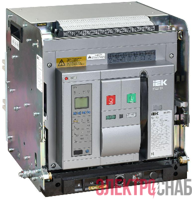 Выключатель автоматический воздушный 3п AC ВА77 W3P F 85кА 4000А EA выдвижн. с компл. аксессур. MASTER IEK MI-ACB10-3WF-085-4000-ACF