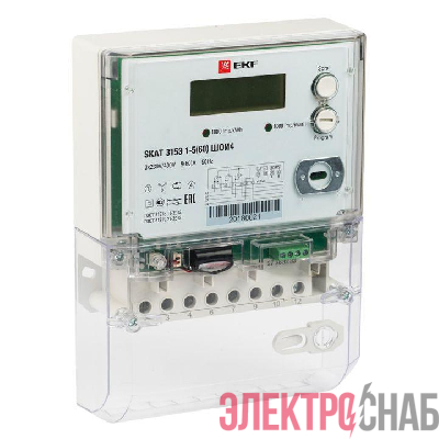 Счетчик Skat 315E/1-5(60) SIRP 3ф EKF 31501R