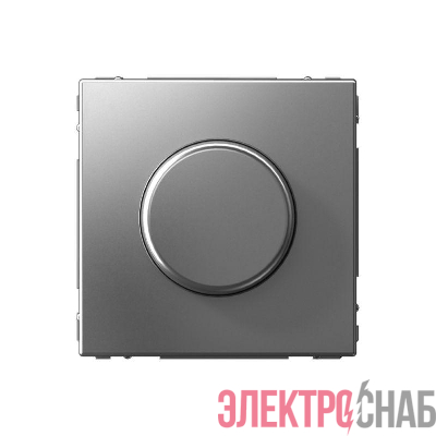 Светорегулятор поворотно-нажимной (диммер) ArtGallery LED RC 400Вт механизм сталь SE GAL000923