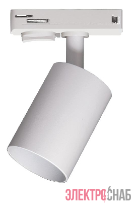 Светильник-прожектор трековый PTR 26 GU10 IP20 230В WH бел. JazzWay 5038004A