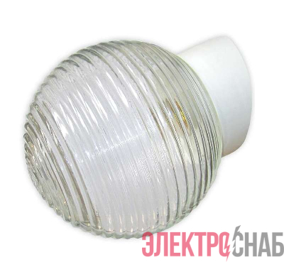 Светильник НББ 64-60-080 &quot;Кольца&quot; d150 1х60Вт E27 IP20 корпус наклонный бел. Элетех 1005100147