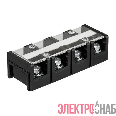 Блок зажимов клеммный БЗН ТС-604 16кв.мм 60А 4 пары Rexant 11-2161