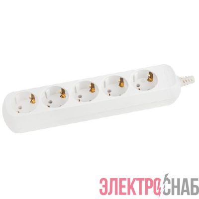Колодка 5-м KX-5e с заземл. бел. Эра Б0071872