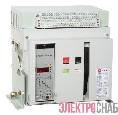 Выключатель автоматический 3п 2000/1250А 80кА ВА-45 PROxima стац. EKF mccb45-2000-1250