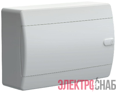 Корпус ЩРН-П-12 UNION Compact IP41 бел. дверь пластик. IEK UIC-KP13-N-12-41-K01