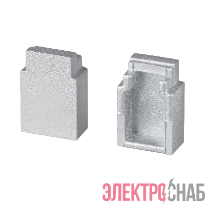 Заглушка WALL-FANTOM-BENT-W10-SIDE глухая пластик (комплект) Arlight 043909