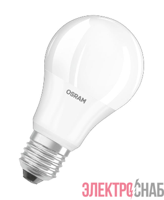 Лампа светодиодная LED STAR CLASSIC A 40 5.5W/840 5.5Вт грушевидная 4000К нейтр. бел. E27 470лм 220-240В матов. пласт. OSRAM 4058075086616