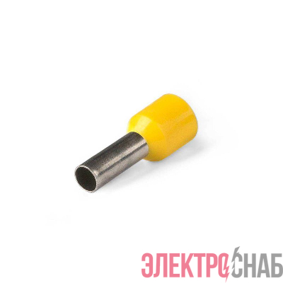 Наконечник штыревой втулочный изолированный НШВИ 6.0-10 КВТ 92306