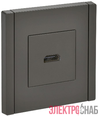 Розетка HDMI FORTE&PIANO FP340 сер. IEK FP-H10-K03