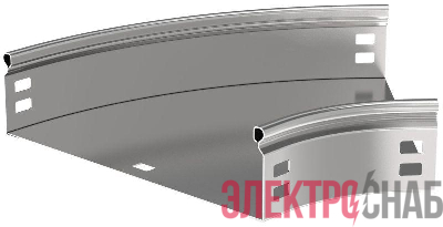 Угол для лотка плавный 45град. 300х80 Г01 ESCA IEK CPG01-0-45-080-300