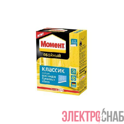 Клей обойный Классик 200г Момент Б0008054