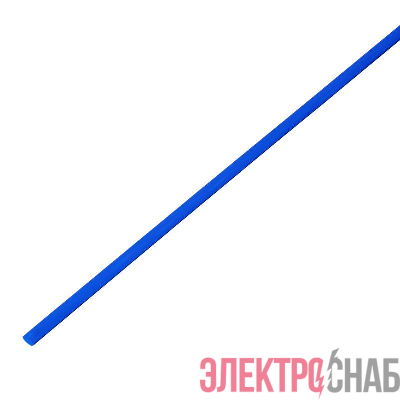Трубка термоусадочная ТУТ нг 3.0/1.5 син. 1м Rexant 20-3005
