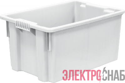 Ящик 600х400х300 мороз. сплошной  натуральный 601 601