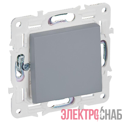 Выключатель перекрестный 1-кл. SKANDY 10А SK-V03Gr сер. IEK SK-V13-0-10-K03