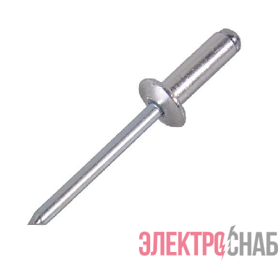 Заклепка 4.8х14 алюм. (уп.50шт) Вихрь 73/9/6/7