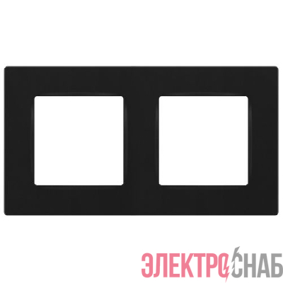 Рамка 2-м 12-5202-05 Классик антрацит Эра Б0067789