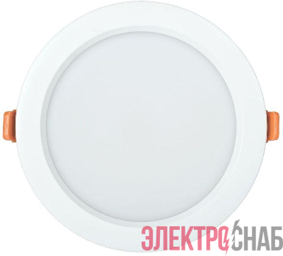 Светильник светодиодный ДВО 1803 PRO 30Вт 4000К IP40 встраив. круг бел. IEK LDVO0-1803-30-4000-K01