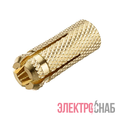 Анкер забивной М10 латун. (уп.10шт) Tech-Krep/Zitar 106747