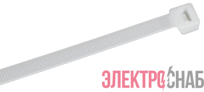 Хомут 8.8х1530мм P6.6 стандартный бел. (уп.100шт) IEK UHH30-D088-1530-100-K01