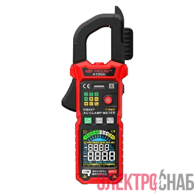 Клещи токовые цифровые КТ 205А PROLINE КВТ 90385