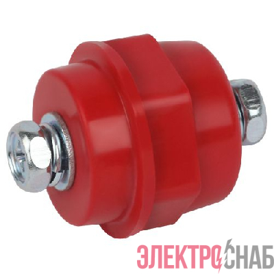 Изолятор NO-224-148 SM-25 с болтом Н25хD30мм М6 6кВ Эра Б0065663