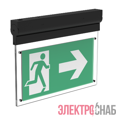 Указатель световой Flip серии Advanced 3Вт IP40 3ч черн. VARTON V1-EM-90432-02A01-4000365