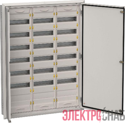 Корпус ЩРв-252 (3х84) TITAN 5 1130х885х130 IP31 сер. метал. IEK TI5-50-V-3X084-31-7035