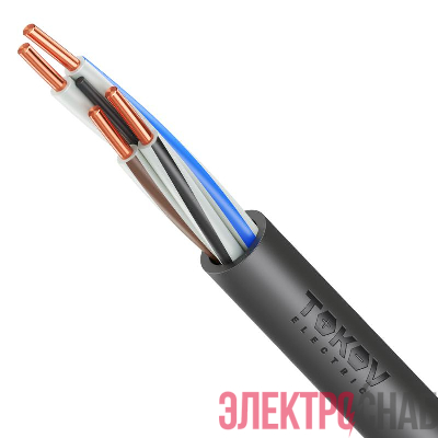 Кабель TOKOV ELECTRIC ВВГнг(А)-LS 4х16 ОК (N) 1кВ (м) УТ000029818