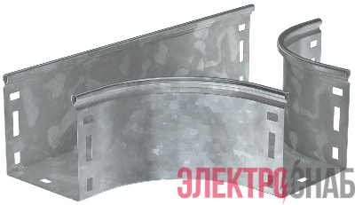 Разветвитель Т-образ. плавн. тип Г01 ESCA 100х100мм HDZ IEK CRT01-0-100-100-HDZ