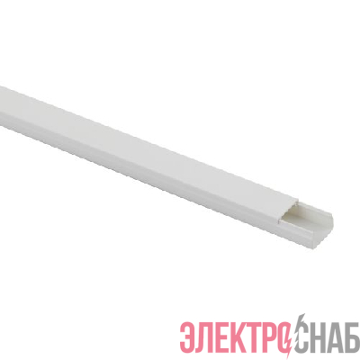 Кабель-канал 15х10 L2000 бел. KK-W-15-10 Эра Б0031130