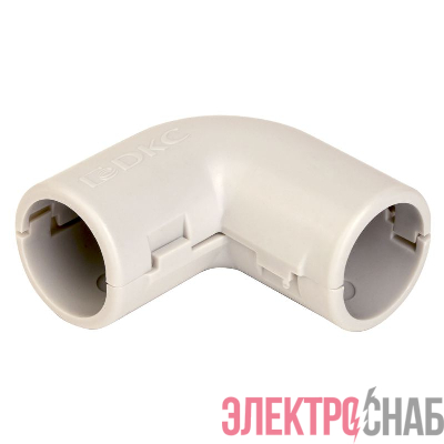 Поворот на 90град. для жестких труб d16 разъемн. IP40 (розн. уп.6шт) DKC 50516R