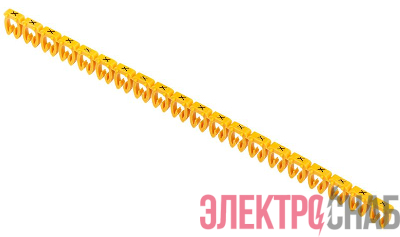 Маркер открытого типа KE 4-6кв.мм символ &quot;X&quot; (уп.200шт) IEK UMK-KE3-X