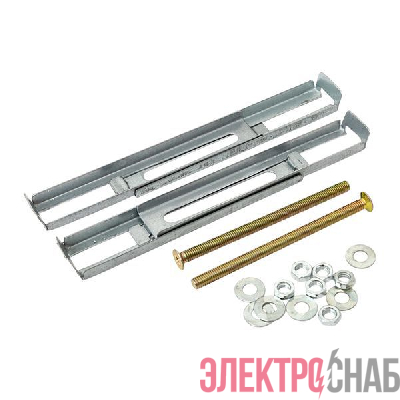 Набор для крепления светодиодных линейных светильников ДБО 60/120/150 к реечным потолкам EKF RAIL-KIT-LBL